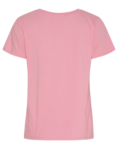 Marta Du Chateau - MDCHerdis T-shirt - Rose Barbie/Beige